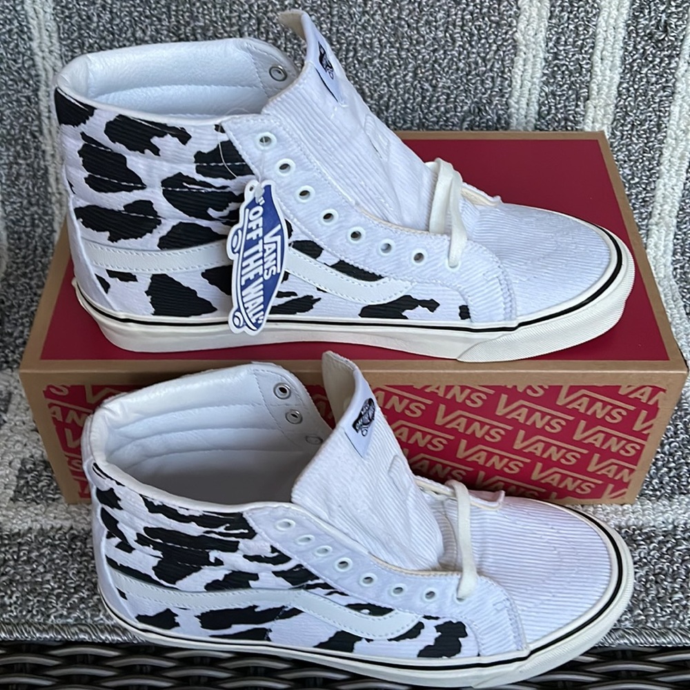 Vans Sk8-Hi 38 Dx Anaheim Factory Cow Print MENS - Picture 2 of 16